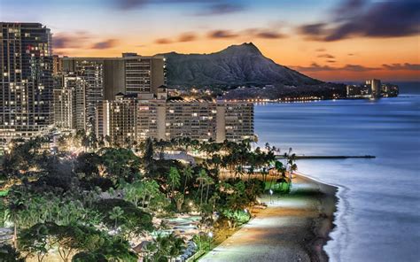 Honolulu Wallpapers 4k Hd Honolulu Backgrounds On Wallpaperbat