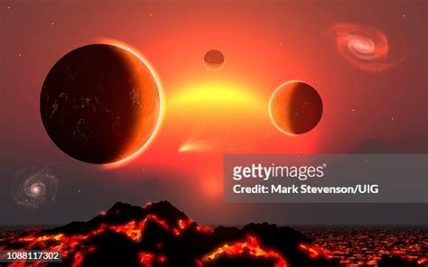A Distant Red Giant Solar System High Res Vector Graphic Getty Images