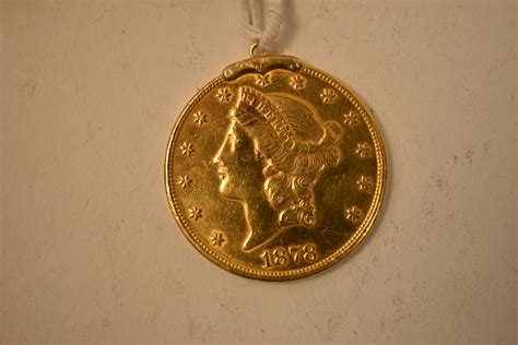 Lot 146 1878 Twenty Dollar Gold Coin