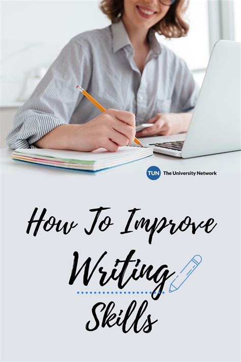 How To Improve Writing Skills The University Network Writing Skills