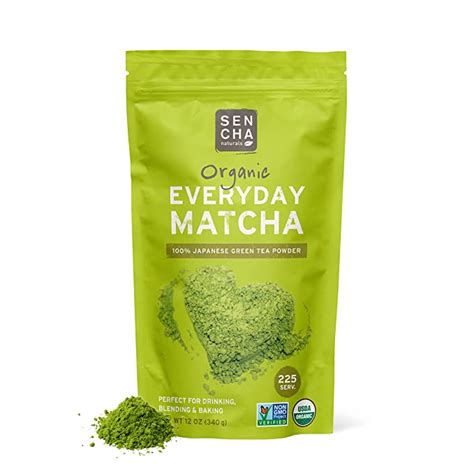 Sen Cha Naturals Organic Everyday Matcha Powder Authentic