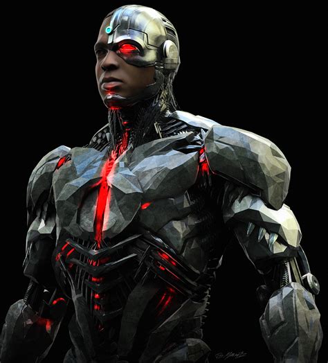 Artstation Justice League Cyborg Concept Art