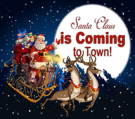 Santa Is Coming Wallpapers Top Free Santa Is Coming Backgrounds