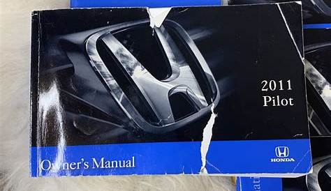 2011 Honda Pilot Owners Manual with Case | eBay