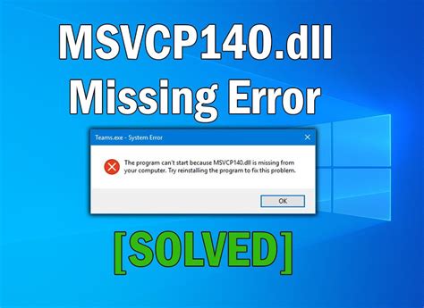How To Fix Msvcp Dll Is Missing Full Guide Driversol Articles How To S Guides Tips