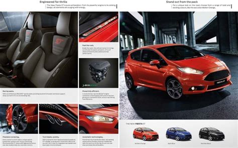 Ford Fiesta St Malaysian Price Revealed Rm149888 Fiesta St Brochure