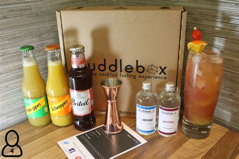 Sex On The Beach Cocktail Kit Ingredient Tasting T Box Muddlebox