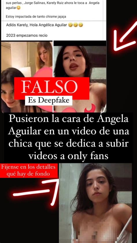 Real o fake Filtran supuestas fotos íntimas de Ángela Aguilar