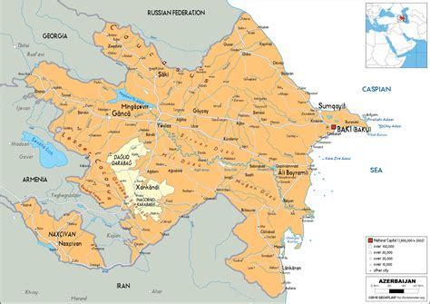 Nedělej To Aktualizace Bydlení Azerbaijan Political Map Noční Můra