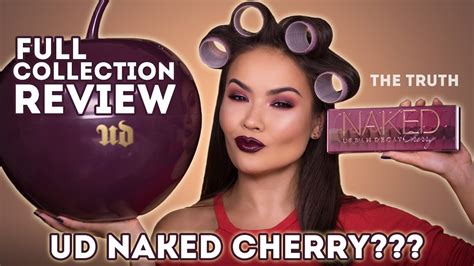 Urban Decay Naked Cherry Collection Review Swatches Look Maryam