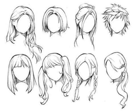 How To Draw Hair Step By Step Howto Techno