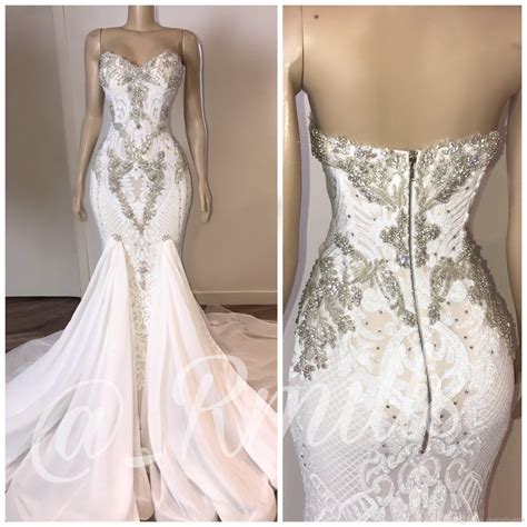 Https://tommynaija.com/wedding/beaded Backless Wedding Dress