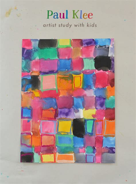 Paul Klee Artist Study With Kids Artbar