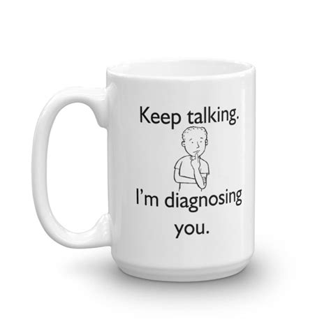 Funny Therapist Coffee Mug Psychiatry Humor Mental Health Etsy