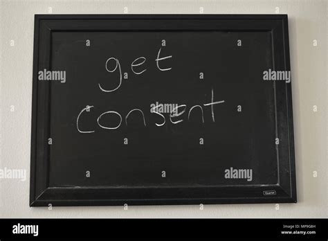 Consent Hi Res Stock Photography And Images Alamy
