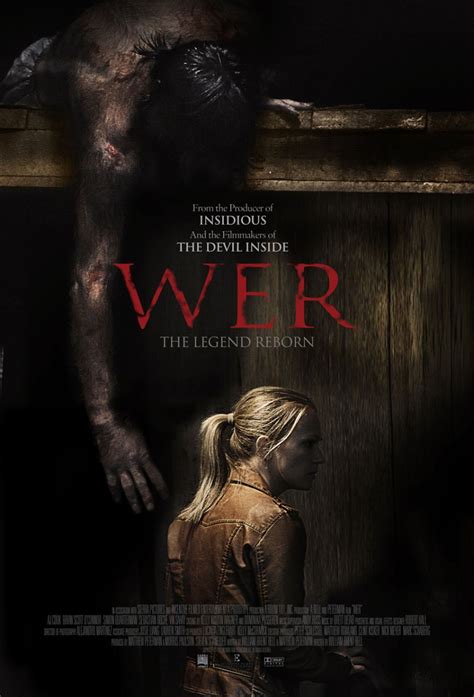 Trailer And Poster For Straightforward Werewolf Thriller “wer” Werewolf