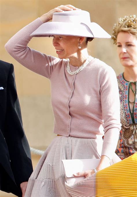 Lady Sarah Chatto Attends The Wedding Of Princess Eugenie Of York And Lady Sarah Chatto