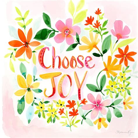Art Print Choose Joy Etsy Choose Joy