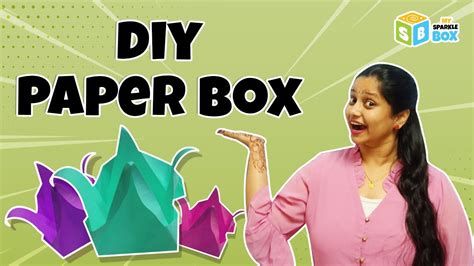 Diy Flower Box Fun Paper Crafts To Do At Home Easy Paper Crafts For