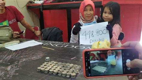 Bikin Haru Tiga Bocah Makassar Sumbangkan Uang Di Celengan Untuk Beli