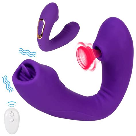 Tongue Vibrating Sucker 10 Speeds Vagina Sucking Vibrator Clitoris Stimulator Oral Sex Suction