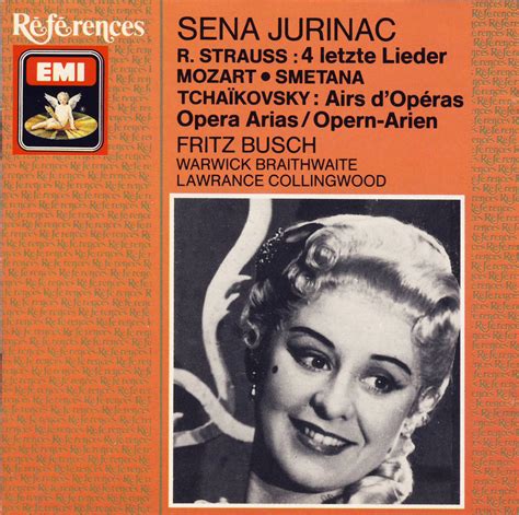 Diabolus In Musica Strauss 4 Letzte Lieder Opera Arias Jurinac