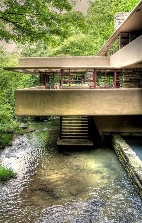 La Maison Sur La Cascade De Frank Lloyd Wright