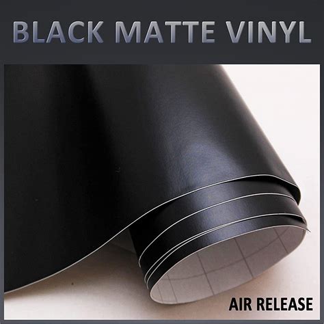 Matte Black Vinyl Wrap Lypumso Vinyl Wrap Car Wrap Self Adhesive Film