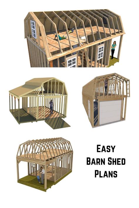 Build your own shed material list. Fun and Easy Shed Plans | Shed plans, Building a shed, Shed
