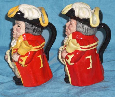Royal Doulton Town Crier Toby Jug D6920 Limited Edition W Cert Of From Fransfinds On Ruby Lane