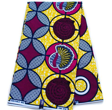 African Fabric By The Yard Ankara Fabric Ankara Wax Print Fabric Wp