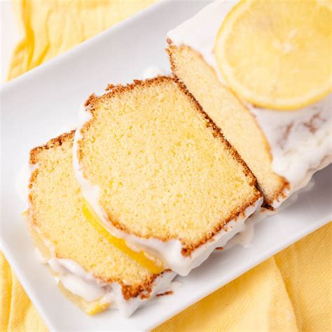 Moist Lemon Pound Cake Lemon Buttermilk Glaze Sugar Geek Show
