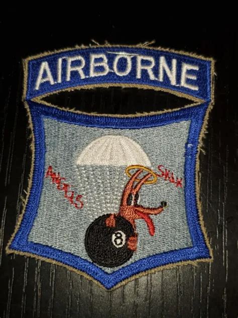 1960s Us Army Vietnam Era 511th Airborne Infantry Regiment Patch Lk