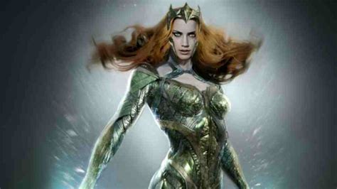 First Look Amber Heard As Mera Queen Of Atlantis In Justice League