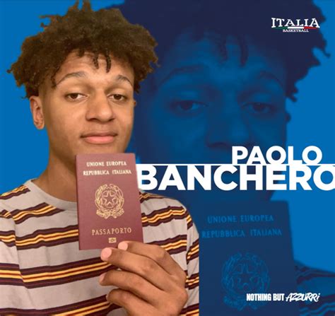 Paolo Banchero Officially Gets Italian Passport
