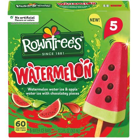 Nestle Rowntree Frozen Watermelon Bar 123 Fl Oz 5 Ct Shipt