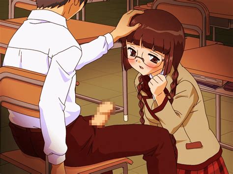 Hentai Schoolgirl Blowjob Image