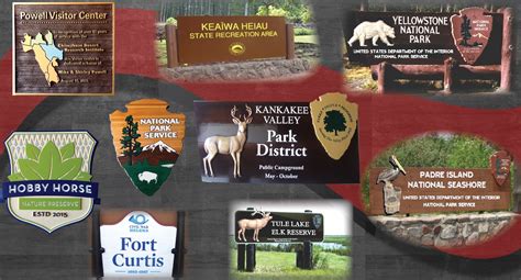 Wooden Park Signs Rv Park Signs Campgrounds Hiking Trails