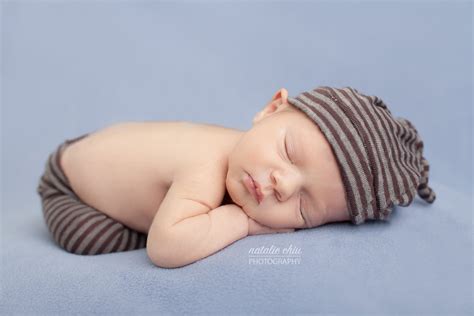 Natalie Chiu Photography A Baby Blue Newborn Photo Shoot North York