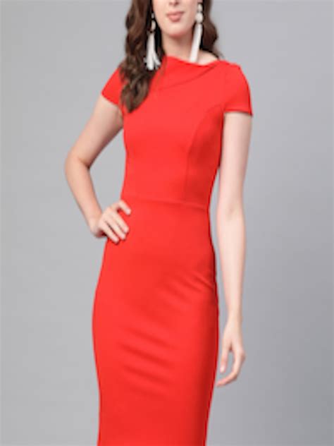 Buy Dorothy Perkins Women Red Solid Sheath Dress Dresses For Women 11135604 Myntra