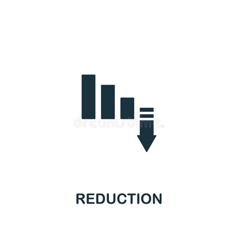 Reduction Icon Premium Style Design Pixel Perfect Reduction Icon For