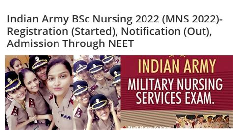 Indian Army Bsc Nursing Application Form 2022 Bsc Nursing 2022