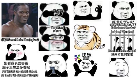 Chinese Panda Memes Chinese Panda Reaction Images Biaoqing Panda