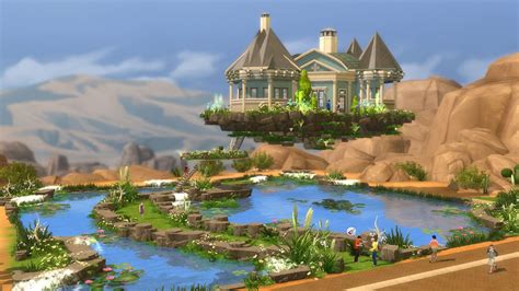 Best Sims Collection Sims 4 Lot Flying Dream Home By Anjagersti