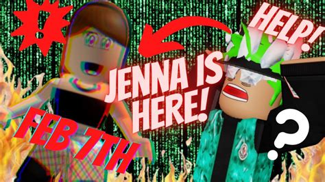 Playing Roblox On February 7th I Saw Jenna Watch Till The End