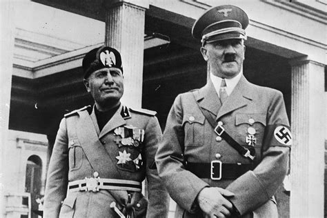 Mussolini Y Hitler Amigos Y Rivales Su Relación Era Turbia Y
