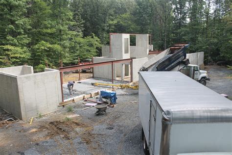 Concrete Work At Concrete Home Complete ‣ Bartley Corp Concrete