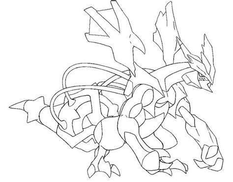 Pokemon Coloring Pages Black Kyurem Pokemon Coloring Pages Lego