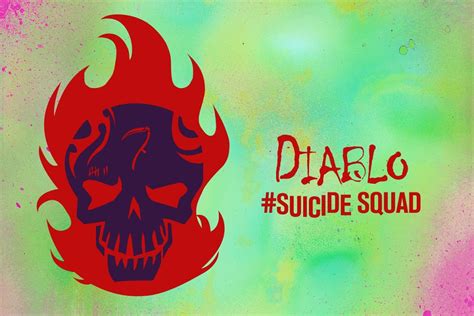Diablo Suicide Squad Vector Icon Custom Designed Illustrations