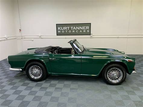 1967 Triumph Tr4a Brg 4 Speed Chrome Wire Wheels Good Driver For